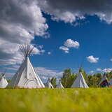 Image: Fort Wapiti Indian Village